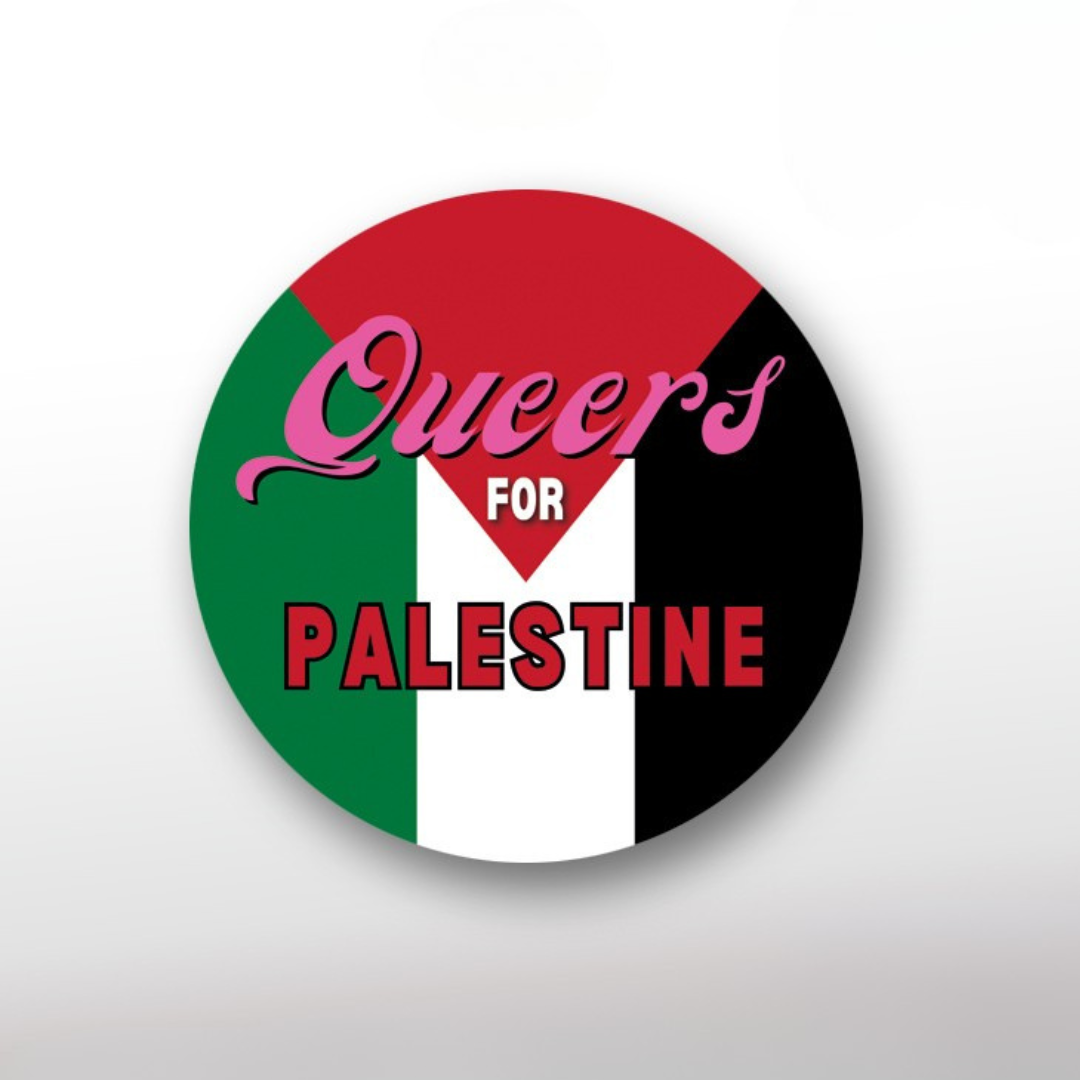 Queers for Palestine Flag Sticker