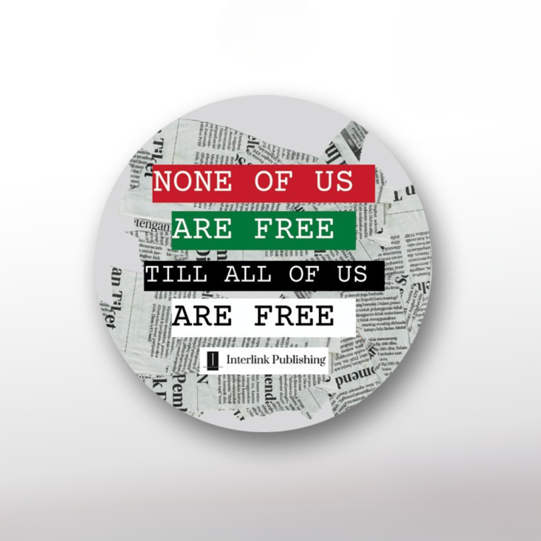 None of Us Are Free Small Button