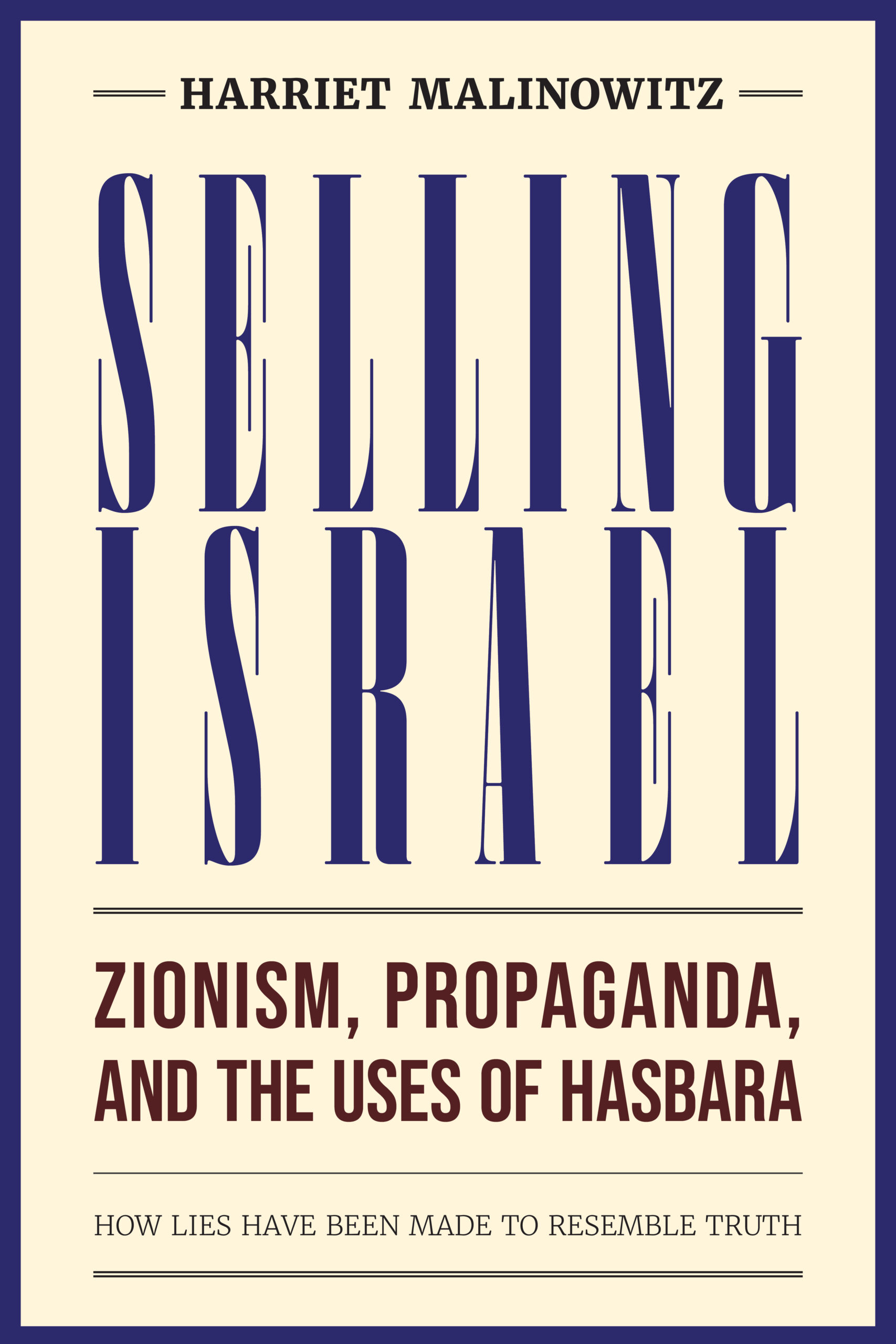 Selling Israel
